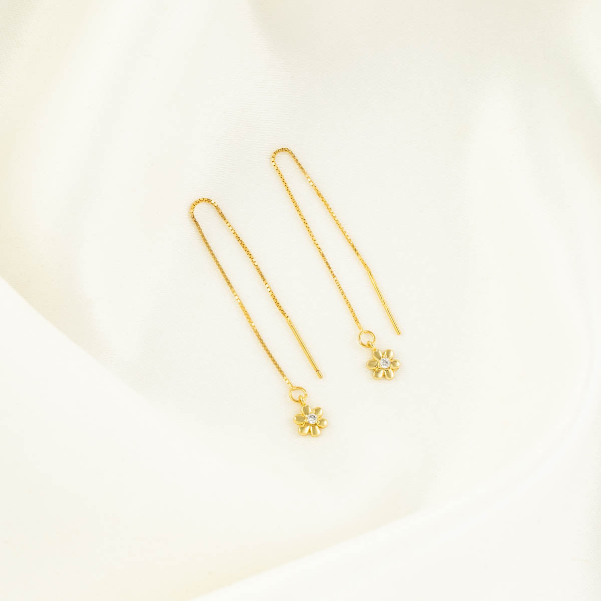 Kalina Flower Diamond Threaders