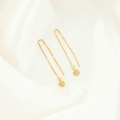 Kalina Flower Diamond Threaders