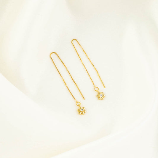 Kalina Flower Diamond Threaders