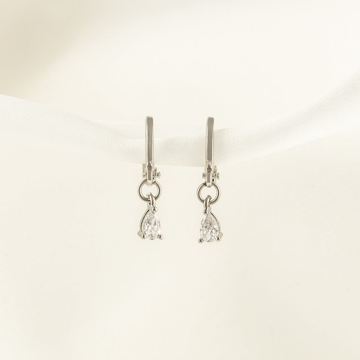 Lisa Diamond Huggie Earrings