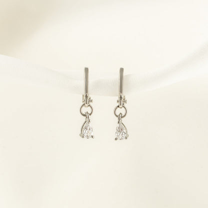 Lisa Diamond Huggie Earrings